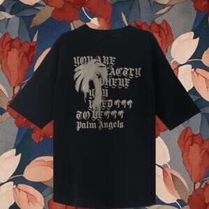 Palm Angels Men's Casual Short Sleeve